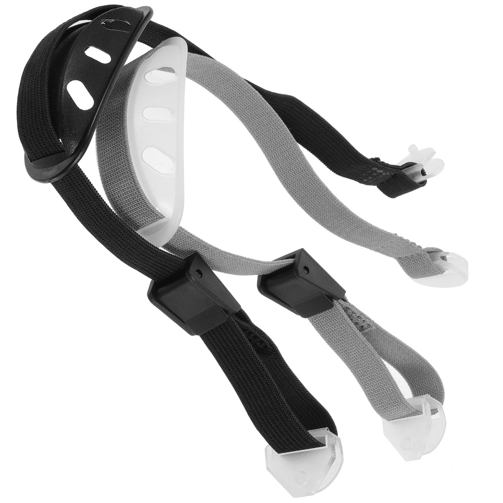 CTIRCHIU Chin Strap Black Polyester 2Pcs 15.6x1.5in