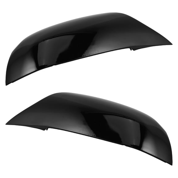 CTIRCHIU 2Pcs Rearview Mirror Caps ABS Black for Easy Installation and Protection