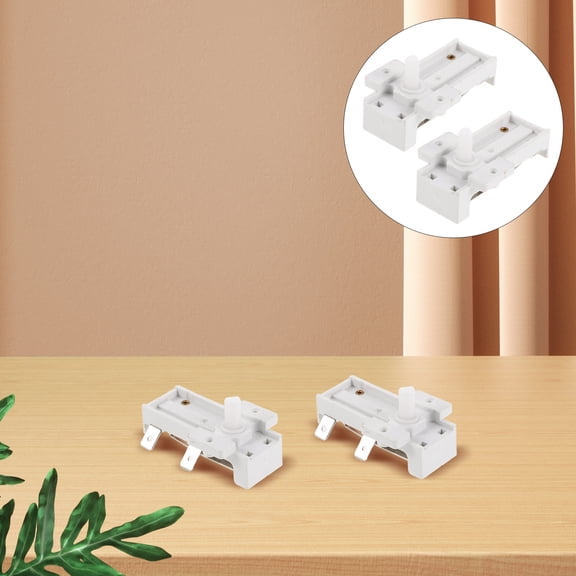 CTIRCHIU 2Pcs Adjustable Temperature Controller for Space Heater with Stable Quiet Operation