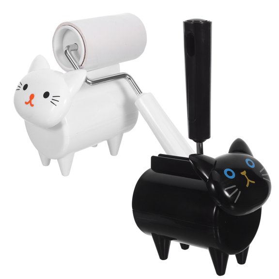 CTIRCHIU 2Pcs Assorted Color Pet Hair Remover Roller for Clothes with Easy Sheet Replacement