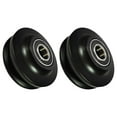 thumbnail image 1 of CTIRCHIU Hanging Rail Track Pulley Sliding Door Pulley Wheel Black POM 2Pcs, 1 of 8