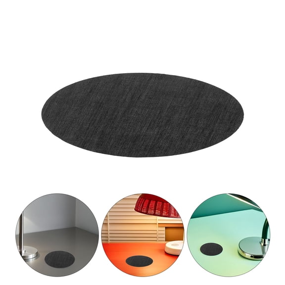 CTIRCHIU 2Pcs Circular Light Shield Cover Black LED Light Diffuser Panel for Ceiling Lamps