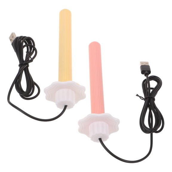 CTIRCHIU 2Pcs Bird Cage Heat Rod USB Powered Heated Perch Platform for Parrot