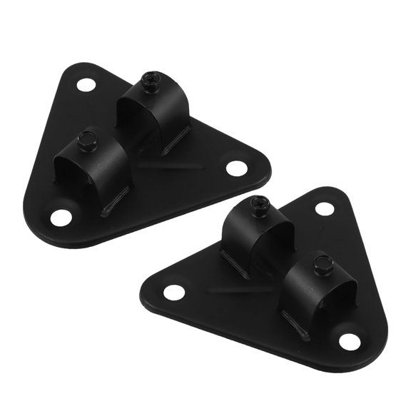 CTIRCHIU Black Wall Fan Bracket, Aesthetic and Robust Fan Mounting Tool 2Pcs