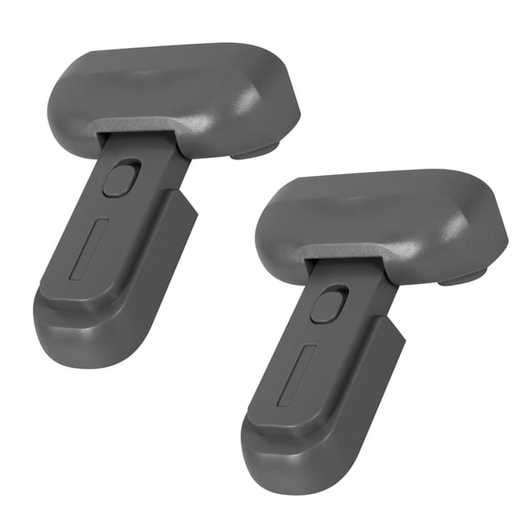 CTIRCHIU 2-Pack Child Safety Fridge Freezer Locks Grey ABS Home Security Locks