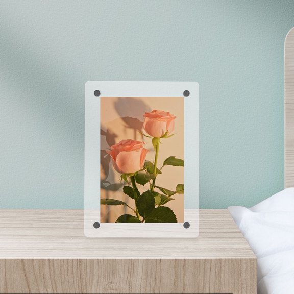 CTIRCHIU Minimalist Desk Photo Frame Clear Display Versatile Use 2Pcs