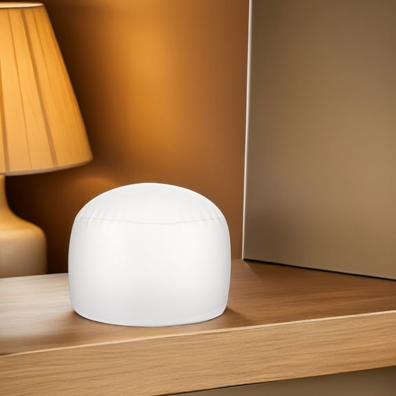 CTIRCHIU 2Pcs Portable Inflate Hat Holder White PVC for Baseball Cap Storage