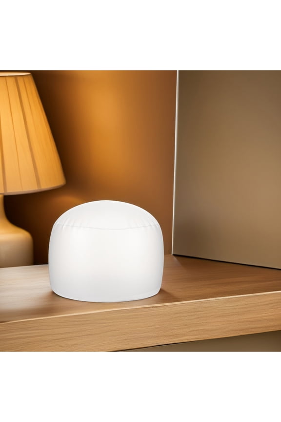 2Pcs Portable Inflate Hat Holder White PVC for Baseball Cap Storage