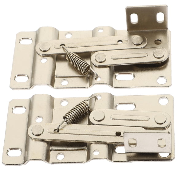 CTIRCHIU 2Pcs Durable Plated Silver Pivot Hinge for Tip Out Tray Cabinet Doors Easy to Install and Operate
