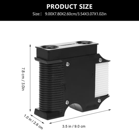 CTIRCHIU Set of 2 White Plastic Fishing Boat Hangers - Essential Accessories for Boat Owners