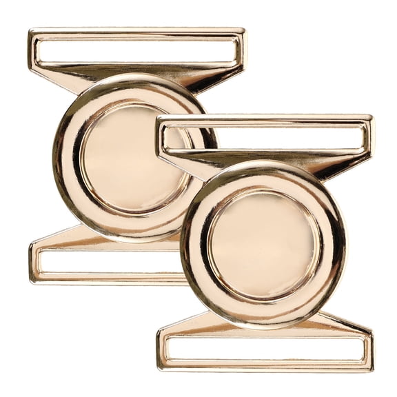CTIRCHIU 2-Pack Metal Toggle Buckles Portable Coat Fasteners for , Suits, Jackets and Outerwear