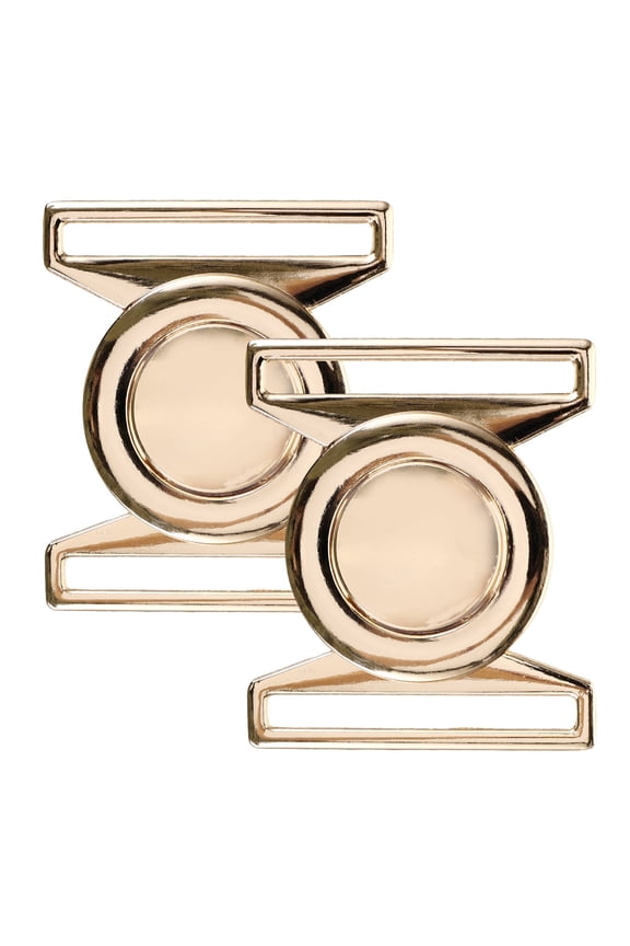 2-Pack Metal Toggle Buckles Portable Coat Fasteners for , Suits, Jackets and Outerwear