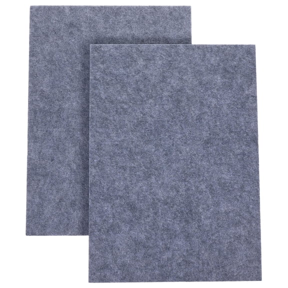CTIRCHIU 2-Pack Grey Heavy Duty Felt Furniture Pads for Soundproofing, Protecting Floors in Home, Studio, Music Room, and Crafting