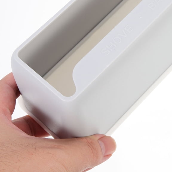 CTIRCHIU 2Pcs Grey Plastic Scoop Holders for Home Use with Wear Resistant Durable Design