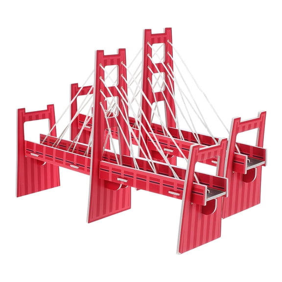 CTIRCHIU 2Pcs Handmade Bridge Model Kit for Science Experiment and Hands on DIY Project