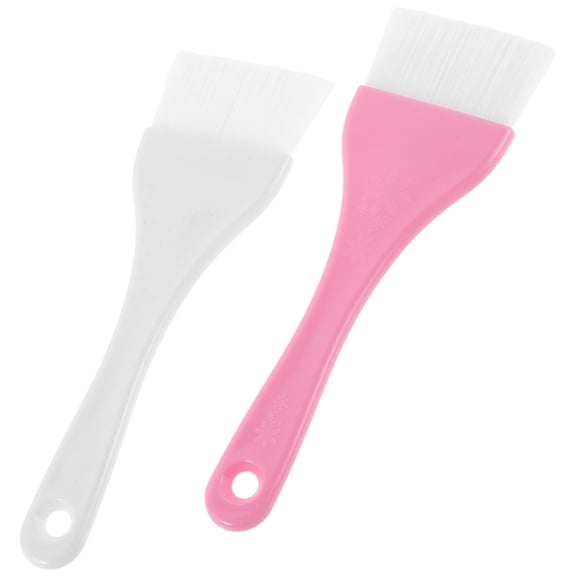 CTIRCHIU 2Pcs Large Face and Body Makeup Brushes with Soft Bristles for Home Use Spa Routine