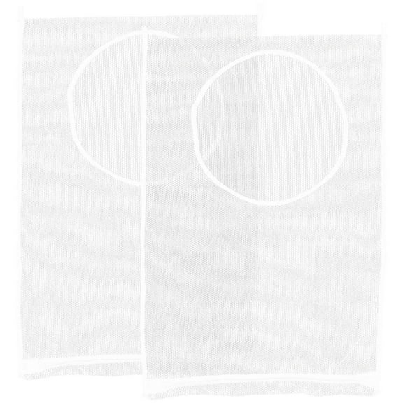 CTIRCHIU 2Pcs Laundry Hamper Liner Bag Replacement Mesh Breathable Clothes Storage for Bathrooms
