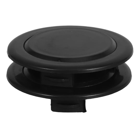 CTIRCHIU 2Pcs Black Table Umbrella Hole Plugs Easy Install Patio Umbrella Hole Ring Covers