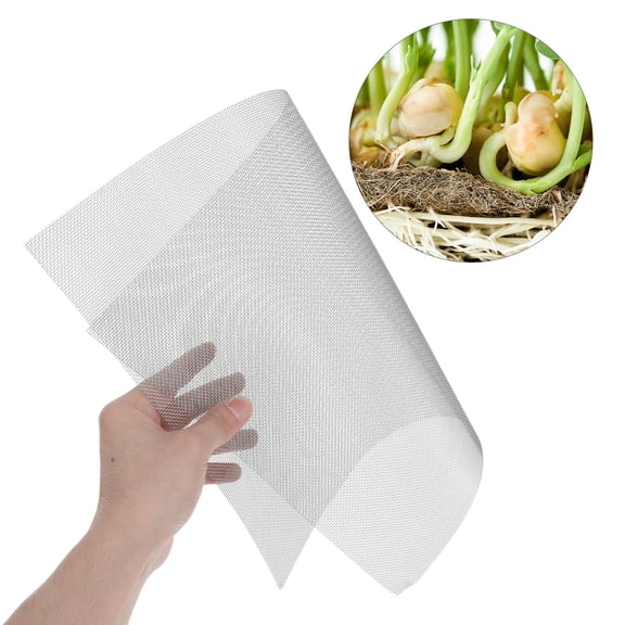 CTIRCHIU 2Pcs Plant Propagation Mesh Pad with Drainage for Seed Sprouting Tray for Garden Use