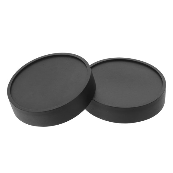 CTIRCHIU 2Pcs Plastic 2 Inch Telescope Eyepiece Covers for Dust Protection and Dew Prevention Black