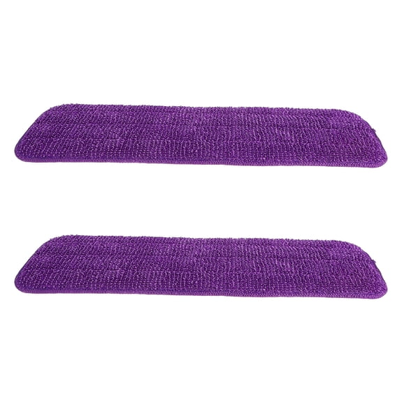 CTIRCHIU 2-Pack Reusable Microfiber Mop Replacement Pads for Flat Mop, Perfect for Home Floor Cleaning and Dusting
