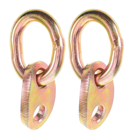 CTIRCHIU 2Pcs Heavy Duty Engine Lift Bracket for Hoist Golden Alloy Lifting Hook with Enhanced Stability