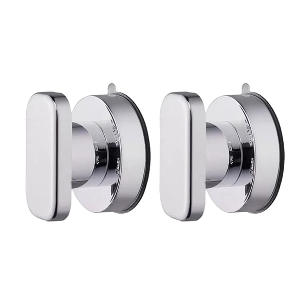CTIRCHIU 2Pcs Safe Grab Bar Wall Mounted Silver Bathroom Armrest for Stability and Safety At Home