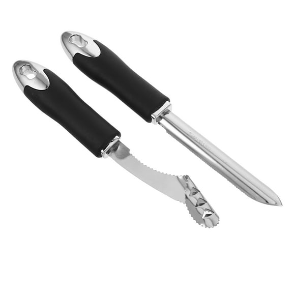 CTIRCHIU 2Pcs Stainless Steel Core Remover Tool for Chili Peppers Jalapenos Cucumbers Kitchen