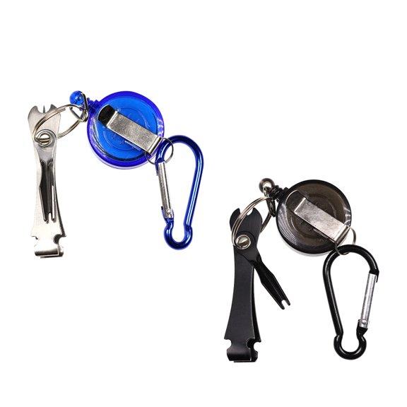 CTIRCHIU 2Pcs Fish Hook Pliers Line Cutter Assorted Color Fishing Gear for Freshwater and Saltwater