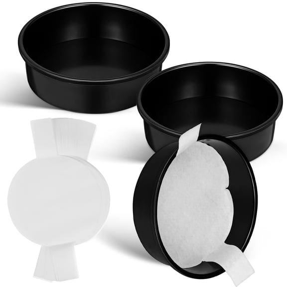 CTIRCHIU Baking Kits for Adults Cake Pans 3Pcs 8Inch