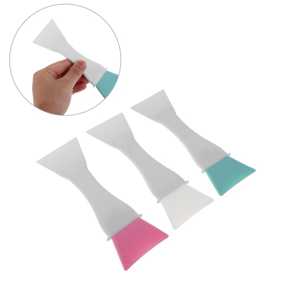 CTIRCHIU 3Sets Silicone Beauty Tools for Applying Face Masks Eye Makeup and Body Lotion