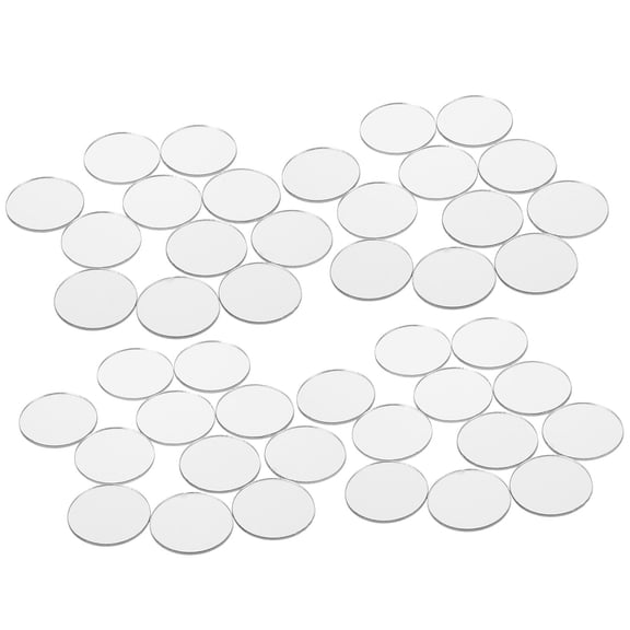 CTIRCHIU 300Pcs Small Circle Mirrors with Peel and Stick Backing for Decorative Wall Stickers