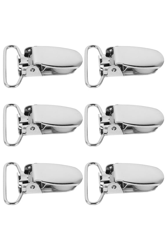 30Pcs Metal Suspender Buckles Silver with Easy Adjustment for Backpacks Strap and Clothing