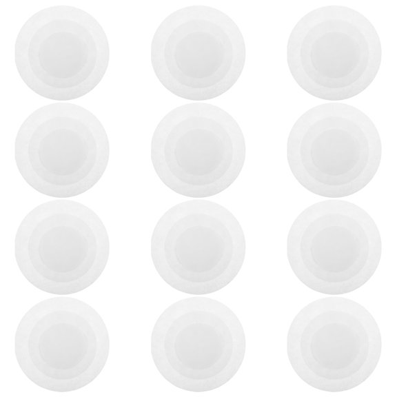CTIRCHIU 36Pcs White Felt Plate Protectors for Stackable Porcelain Cookware Storage