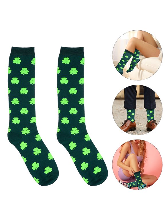 St Patrick's Day Socks Durable Polyester Comfortable ped Unisex 3Pairs