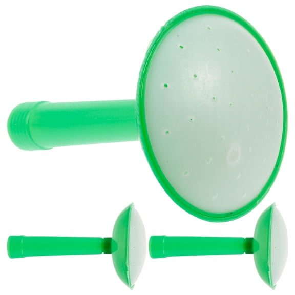 CTIRCHIU 3-Pack Portable Green Plastic Watering Nozzles for Bottles, Ideal for Bonsai, Flowers, and Garden Plants