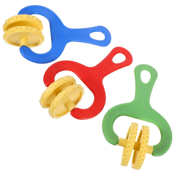 CTIRCHIU 3-Piece Clay Sculpting Tools Set for Kids and School Art Supplies, Plastic and Rubber Modeling Kit