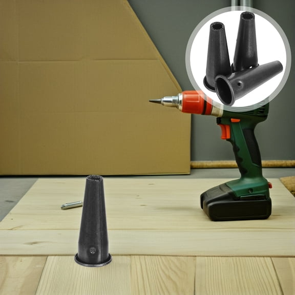 CTIRCHIU 3-Pack Tool Handle Extensions with Black Wood Grip for Garden Hoe, Rake, Shovel and Outdoor Tool Accessories