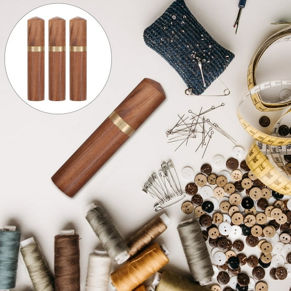 CTIRCHIU Sewing Box Storage Wood Home Use 3pcs