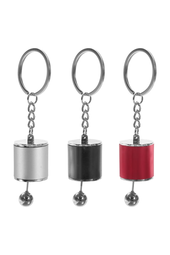 3pcs Keychain For Keys Zinc Alloy Silver Decorative Item For House Keys