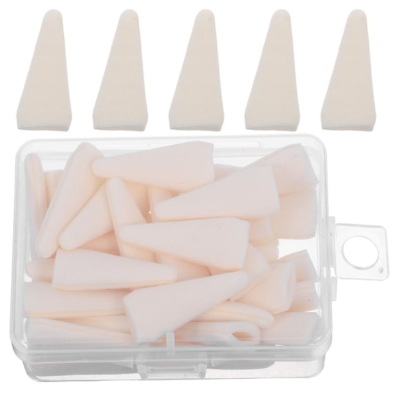CTIRCHIU 40Pcs Sketch Wiper Replacement Cotton Tips for Precision Drawing and Blending Tools