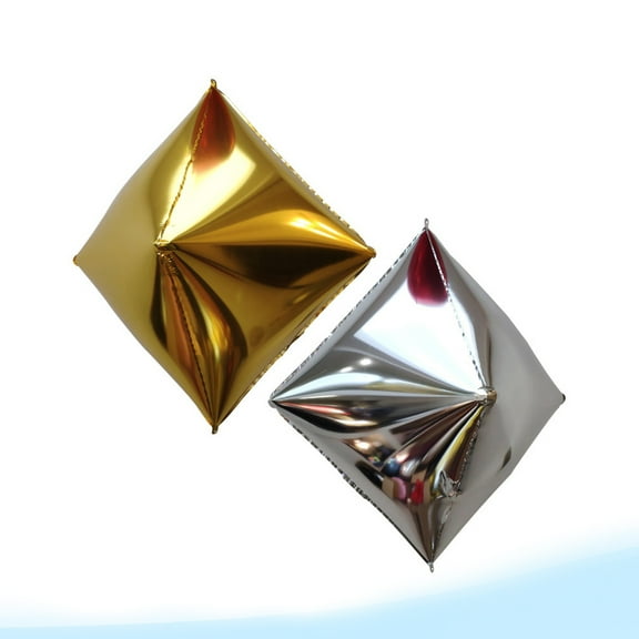 CTIRCHIU 4D Aluminum Film Balloons for Party Decoration Assorted Colors Shape Ideal for Weddings and Photoshoots