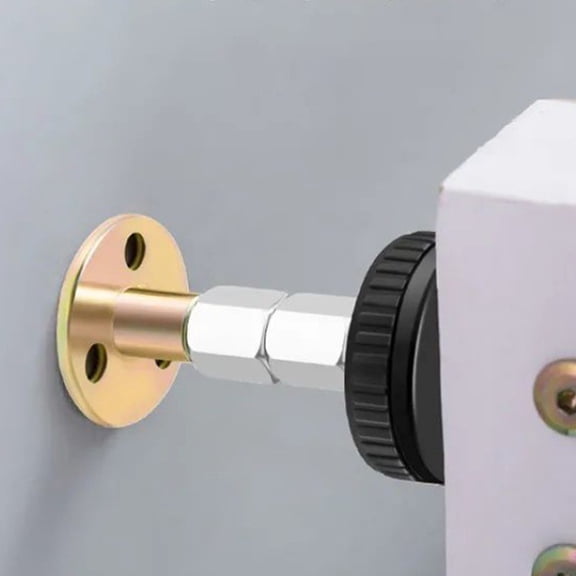 CTIRCHIU 4Pcs Threaded Headboard Stoppers for Bed Frame Adjustable Anti-Shake Bed Fixers