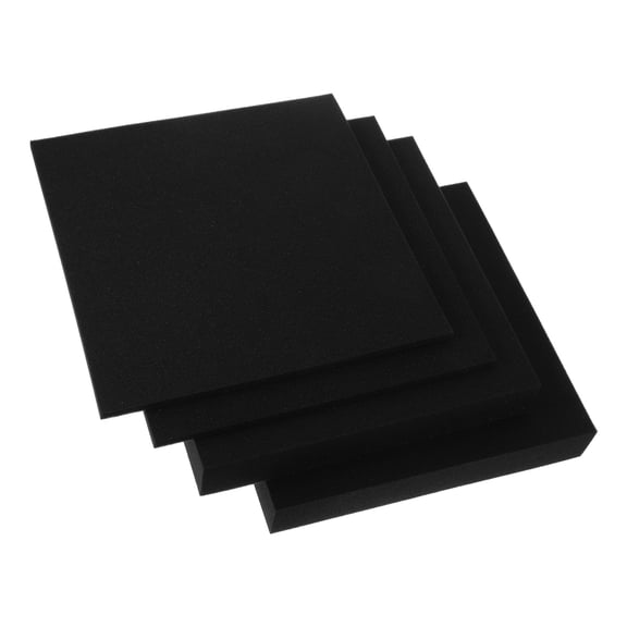 CTIRCHIU Multifunctional Black Polyethylene Foam Sheets for Packaging 4Pcs