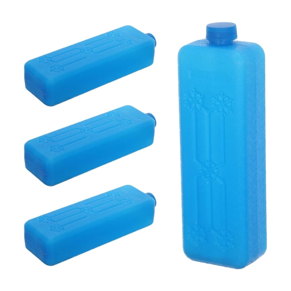 CTIRCHIU 4Pcs Blue Ice Packs for Air Conditioner Fans Reusable Cooler Blocks for Home Cooling Efficiency