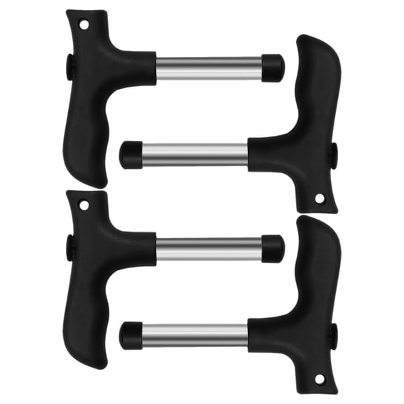CTIRCHIU 4-Piece Manual Coconut Opener Set with Plated Finish and Core Remover Tool for Easy Kitchen Use