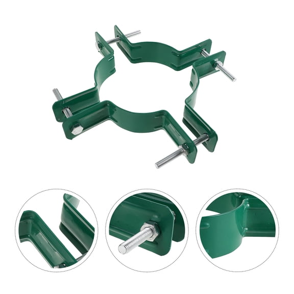 CTIRCHIU 4Pcs Green Tree Stabilizer Ring with Metal Collar Easy Install for Fruit Tree and Sapling Support Outdoors