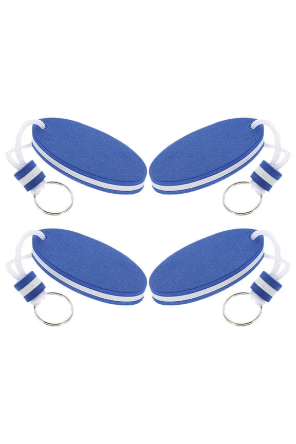 4-Pack Floating Keychains for Boating, Water Sports, and Outdoor Activities - Key Floats