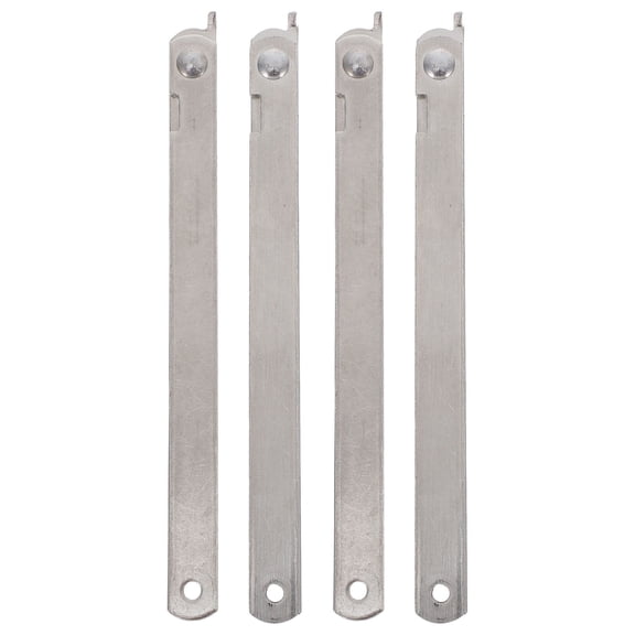 CTIRCHIU 4Pcs Stainless Steel Folding Lid Support Bracket with Soft Close Feature for Folding Tables