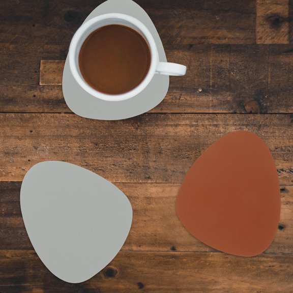 CTIRCHIU 4pcs Home Use Coaster PVC Waterproof for Hotel Use Adults